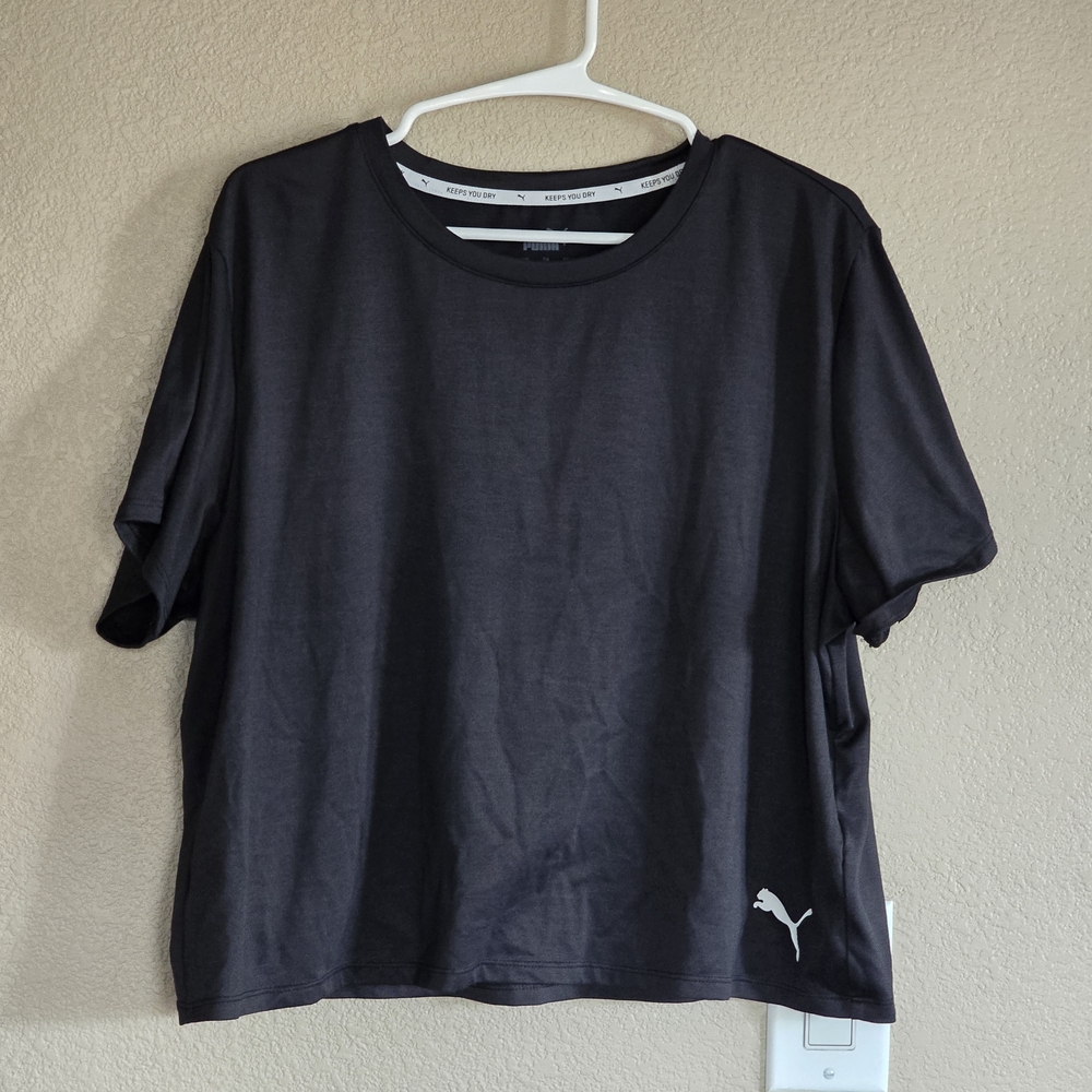 Puma‎ Women's Black T-Shirt
